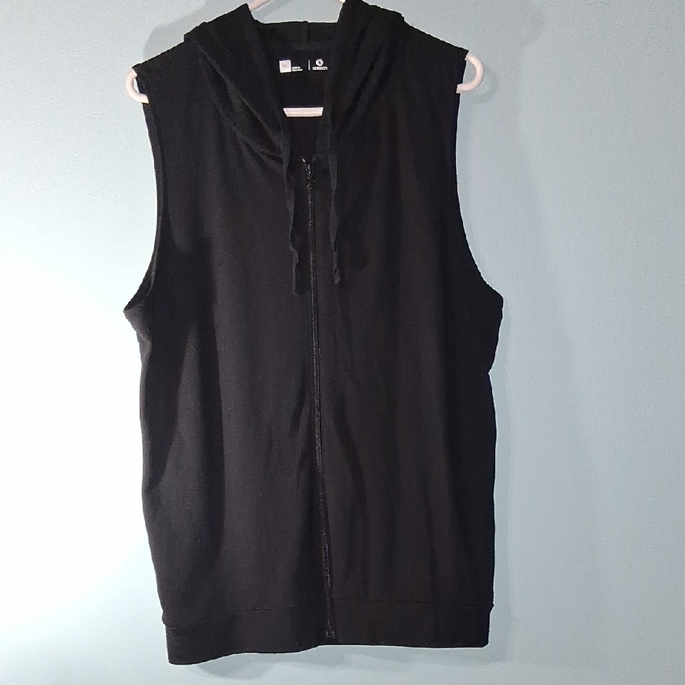Xersion Black Textured Hoodie Mens XL